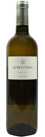 Le Petit Pont, Réserve, Blanc, Vin de Pays d’Oc, 2016